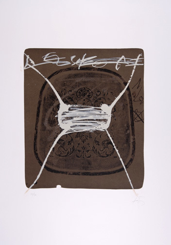 Antoni Tàpies, Cherubins, from "Variations", 1984