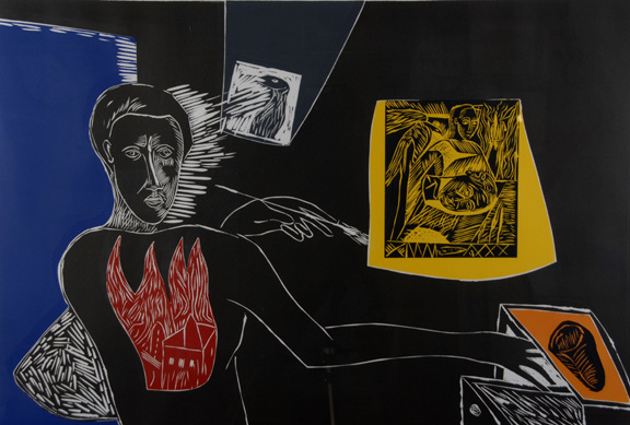 Mimmo Paladino, Introibo Ad Altare Dei, 1984
