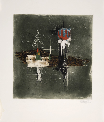 Johnny Friedländer, Blatt aus "Das Blumenfest", 1974