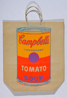 Campbell's Soup Can on Shopping Bag, 1964