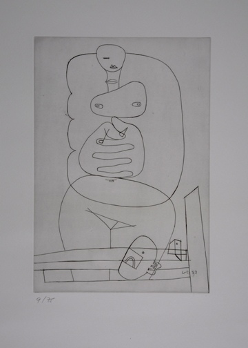 Le Corbusier, Cinq femmes Nr. 4 "L'allegresse", 1953