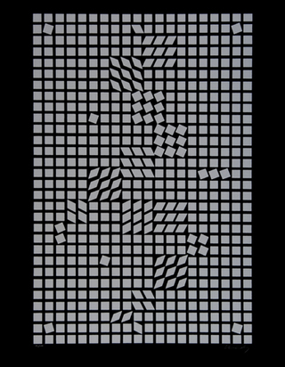 Thinko (white on black), 1961