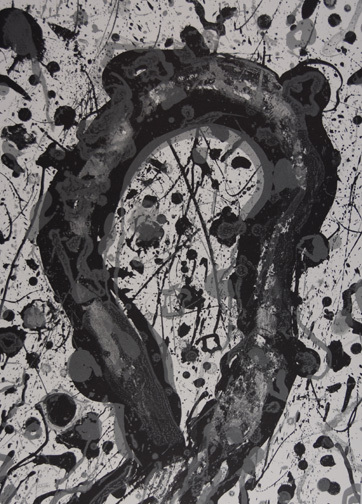 Sam Francis, Untitled, from "Michel Waldberg: Poèmes dans le ciel", 1986