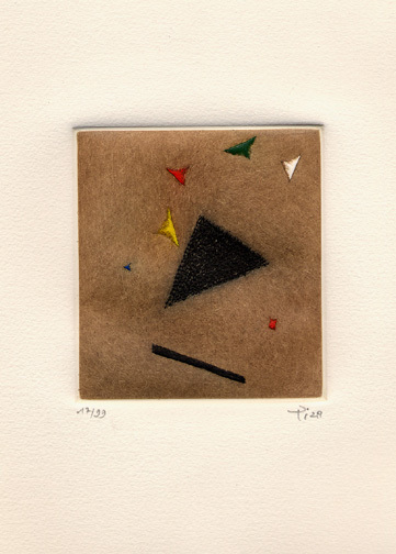 Arthur Luiz Piza, 2 sheets: Sans titre