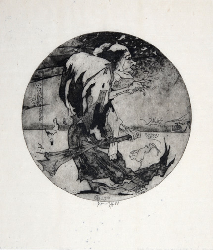 Horst Janssen, Jittoku, 1988
