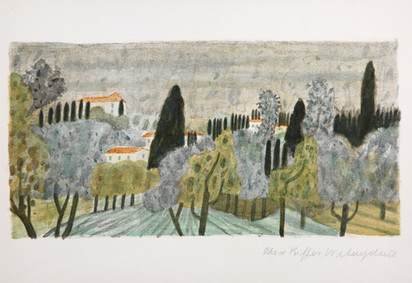 Toskanische Landschaft, 1952