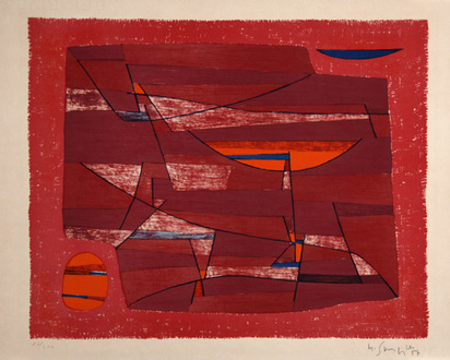 2 Blätter: Heure méridienne, 1957; Espace, 1957