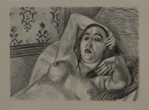 Henri Matisse, La repos du modèle, 1922