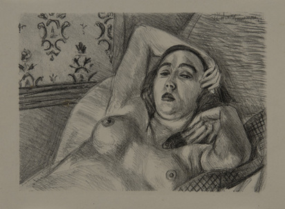 La repos du modèle, 1922