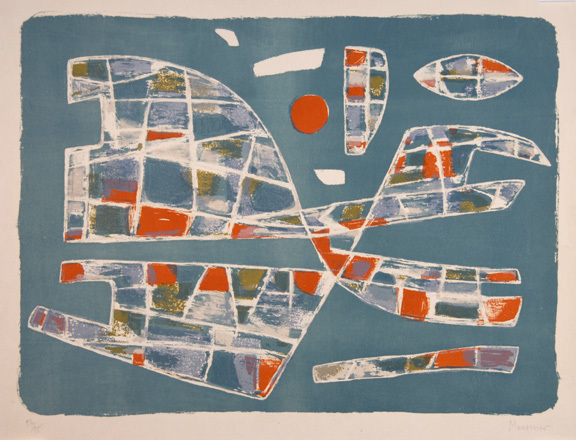 Alfred Manessier, 2 sheets: Sans titre