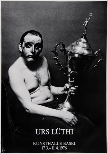 Urs Lüthi, Poster. Urs Lüthi, Kunsthalle Basel, 17.3. - 11.4.1976