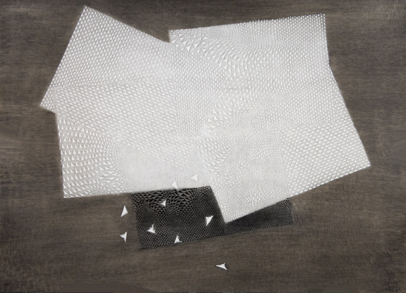 Arthur Luiz Piza, Espace dans le blanc