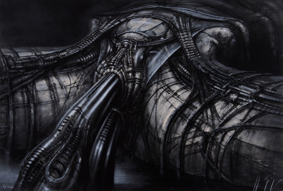 HR Giger, 4 sheets from "Erotomechanics", 1980