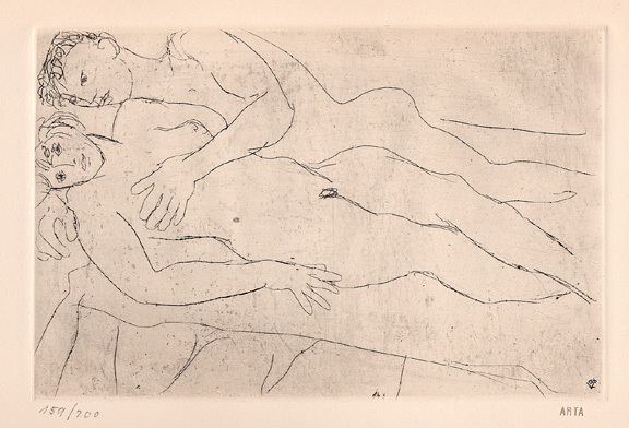 Karl Geiser, Liebespaar