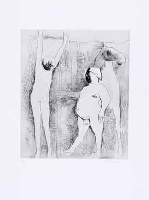 L'Impiccato (Tre Epoche Tre Tecniche, Plate I), 1946, 1978
