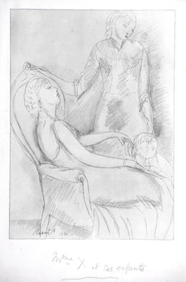 Mme X et ses enfants, 1930
