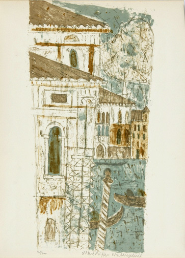 Max Peiffer-Watenphul, Venedig, Canal Grande II, 1958