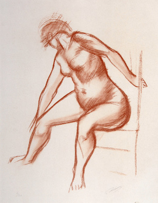 Femme assise