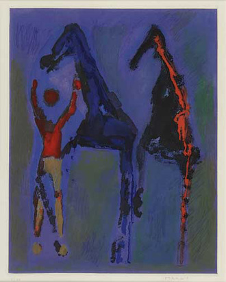 Blatt V, from "Marino from Shakespeare II", 1978