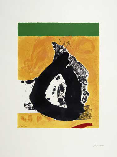Robert Motherwell, Untitled, from "The Basque Suite" (1970-71), 1971