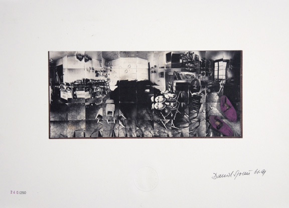 Daniel Spoerri, 3 sheets: Vue cubiste, 1961-95 (2); Salamander