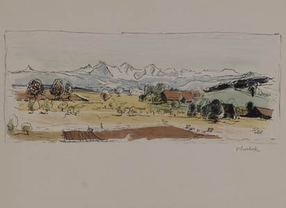 39 sheets: H. Wabel (2); J. Itten; W. Gimmi; H. Falk; H. Müller; R. Forissier (2); F. Righi; A. Holy; V. Surbek (6); etc.