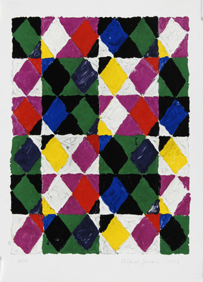 2 posters: Alfred Jensen - Kunsthalle Bern, 1973