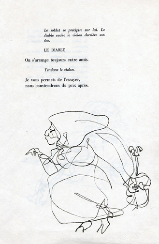 Hans Erni, Portfolio. L'histoire du soldat, 1960