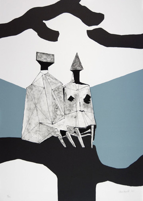 Two Seated Figures, 1971
