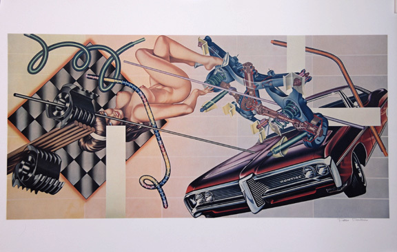 Peter Phillips, 2 sheets: Untitled, 1971; Untitled