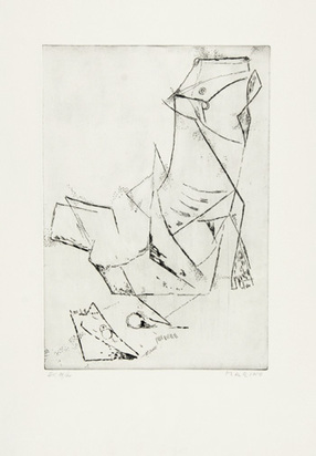 Idea del Miracolo (Marino Marini Opera Grafica, Plate XVI), 1970
