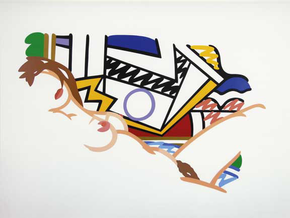 Tom Wesselmann, Monica Nude with Lichtenstein, 2002