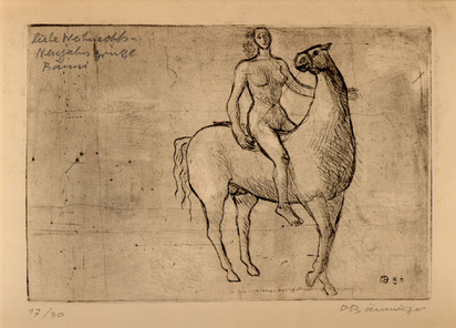 Reitender Akt, 1950