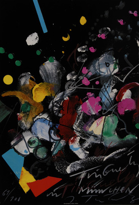 Poster. Tinguely in München