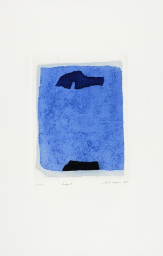 Giuseppe Santomaso, Laguna, 1975