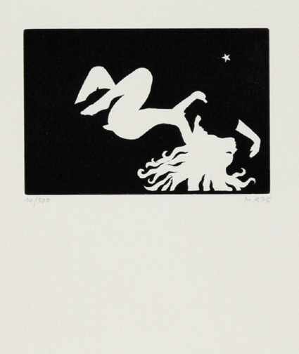 Markus Raetz, Liebespaar, 1975