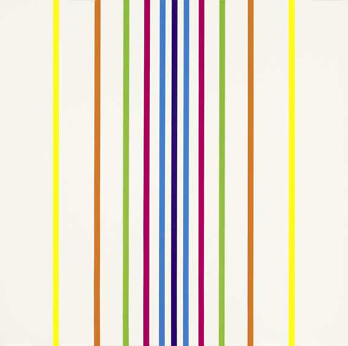 Richard Paul Lohse, Portfolio. Vertikalen, 1970