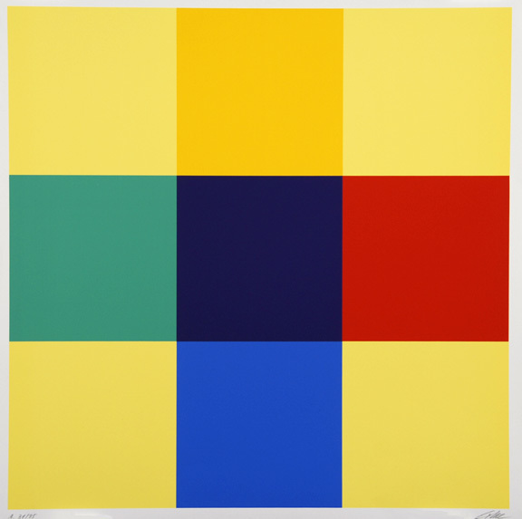 Richard Paul Lohse, 2 sheets: Modulare Ordnungen