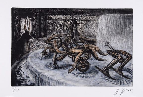 HR Giger, Zodiac Fountain, 1992