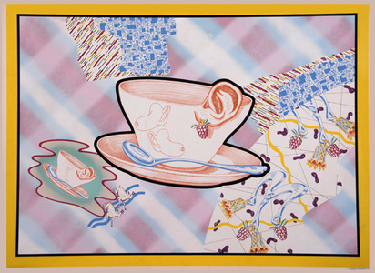 2 sheets: Ohrmuschelschale; Vier Beiträge zur klassischen Schönheit, from "Attersees Schönheit", 1970