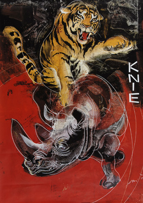 Poster. Knie, 1972