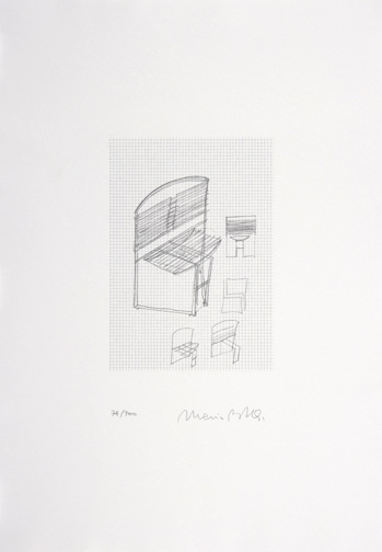 Mario Botta, 2 sheets: Untitled