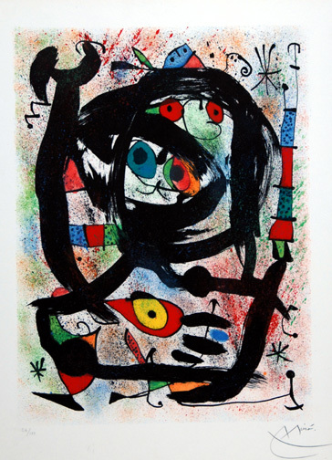 Joan Miró, County Museum of Art Los Angeles, 1969
