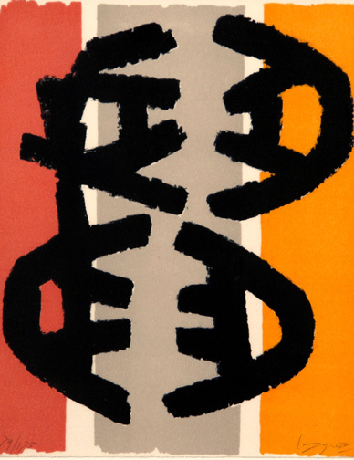 Giuseppe Capogrossi, Senza titolo, 1969