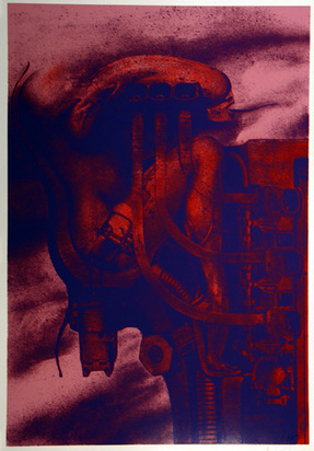 Blatt aus "Trip-Tychon", 1970