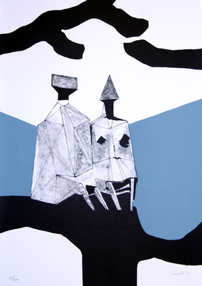 Two Seated Figures, 1971