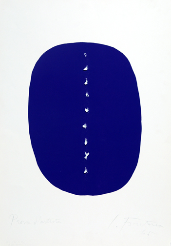 Lucio Fontana, Senza titolo, 1965