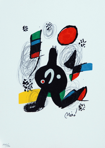 Joan Miró, Portfolio. La Mélodie Acide, 1980