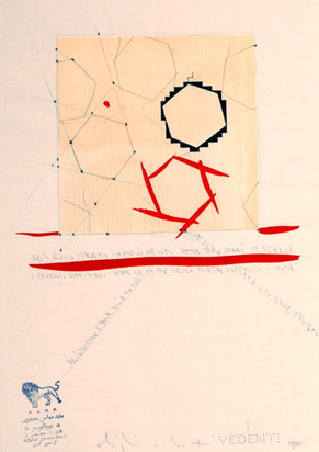 Blatt aus "I Vedenti", 1986