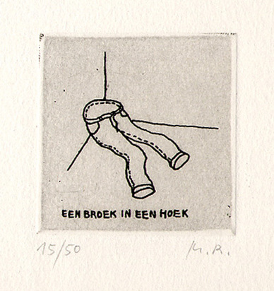 Een Broek in een Hoeck, from "11 Schweizer", 1971